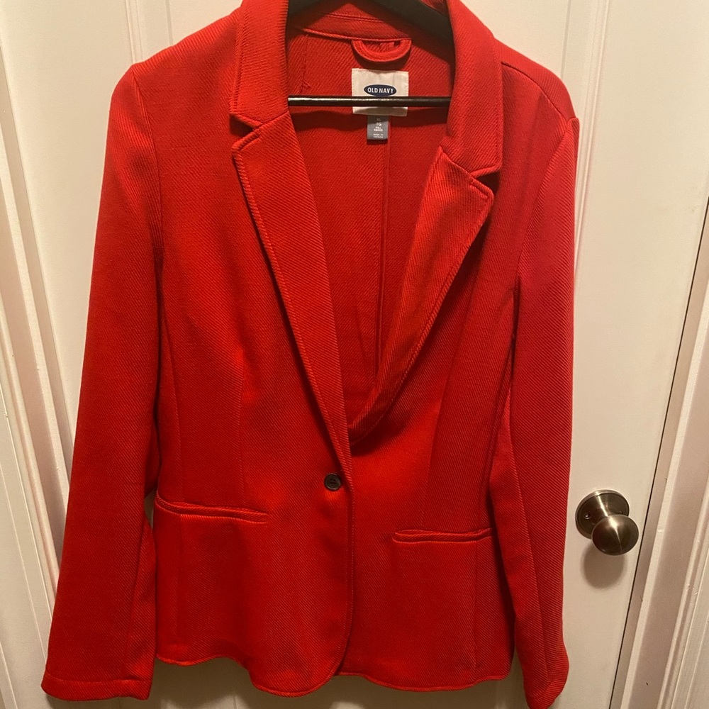 Winter-end sale...Red Blazer